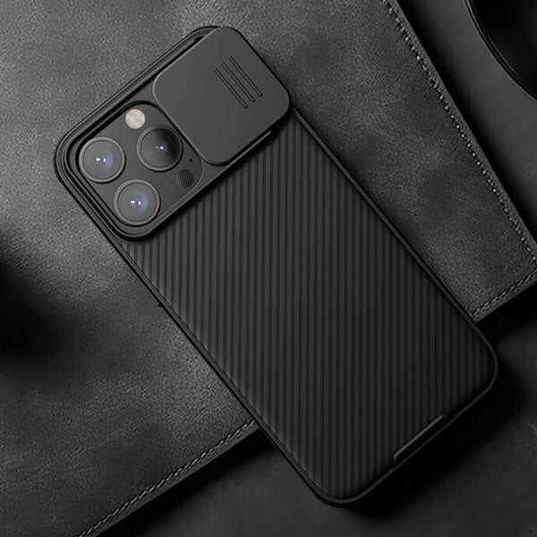 Nillkin Camshield Pro Camera Protection Slider iPhone Case - Black